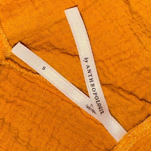 *DONATED* Anthropologie Mustard Wide pants - Picture 2 of 3